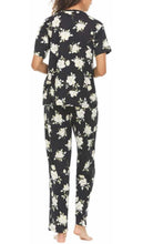 Load image into Gallery viewer, Flora Nikrooz 2 Piece Super Soft Short Sleeve Shirt and Pant Pj Set Bk XXL

