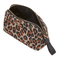 Load image into Gallery viewer, Kate Spade Chelsea Spotted Leopard Cosmetic Bag
