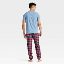 Load image into Gallery viewer, Men&#39;s Regular Fit Pajama Pants- Goodfellow &amp; Co&#39;™ Blue S
