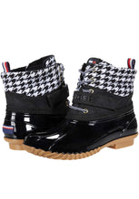Load image into Gallery viewer, Tommy Hilfiger&#39;s Huski rain boots. Black 8

