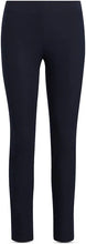 Load image into Gallery viewer, Lauren Ralph Lauren Womens Knit Skinny Dress Pants Lauren Navy 4
