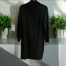 Load image into Gallery viewer, One grey day Rassi Midi Dress in Black S
