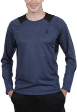 Load image into Gallery viewer, Spyder Active Men's Set: Long Sleeve Shirt &amp; Performance Jogger Blue XL
