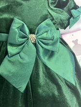 Load image into Gallery viewer, Rare Editions Dress &amp; Bloomer 2-Piece Set Holiday Outfit Girl 6-9 Mo Hunter
