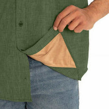 Load image into Gallery viewer, Orvis Men's UPF 30+ Lightweight Woven Short Sleeve Tech Shirt, Green M
