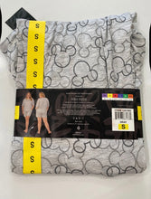 Load image into Gallery viewer, Mickey Mouse Short Pajama Set with Pockets Size S Women's Grey
