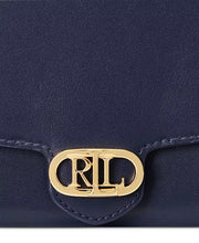 Load image into Gallery viewer, LAUREN RALPH LAUREN Leather Medium Adair Crossbody French Navy
