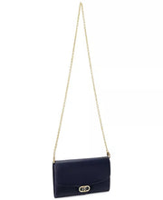 Load image into Gallery viewer, LAUREN RALPH LAUREN Leather Medium Adair Crossbody French Navy
