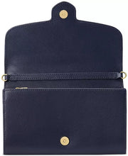 Load image into Gallery viewer, LAUREN RALPH LAUREN Leather Medium Adair Crossbody French Navy
