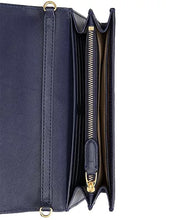 Load image into Gallery viewer, LAUREN RALPH LAUREN Leather Medium Adair Crossbody French Navy
