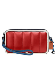 Load image into Gallery viewer, Coach Kira Crossbody With Colorblock Quilting Red
