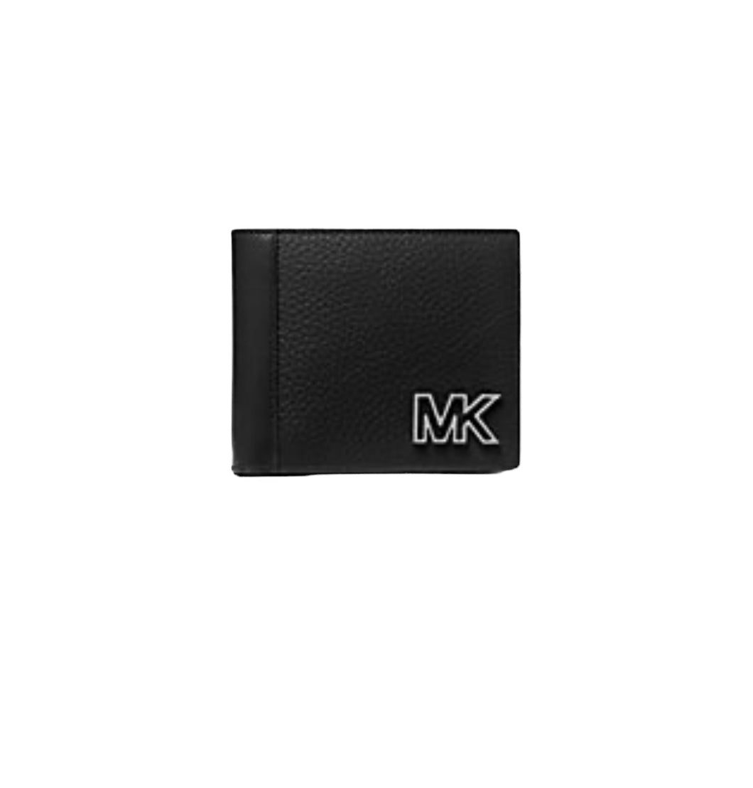 MIchael Kors Cooper Leather Billfold Wallet Black