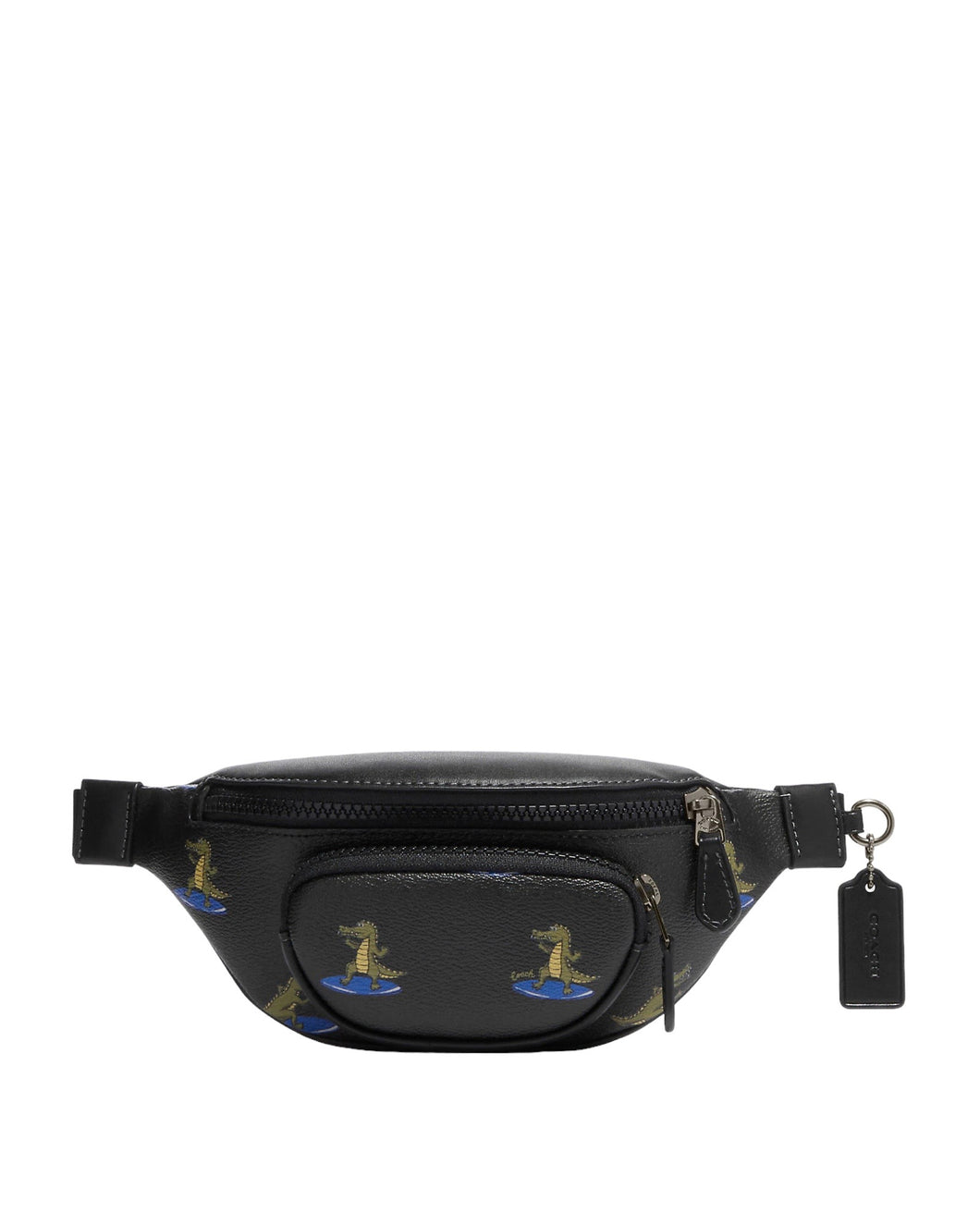 Coach Sprint Belt Bag 24 With Surfing Crocodile Print