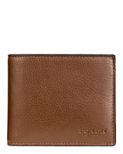 Load image into Gallery viewer, Coach 3 In 1 Wallet Dark Saddle
