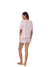 Load image into Gallery viewer, LAUREN RALPH LAUREN Women&#39;s 2-Pc. Cotton Boxer Pijamas Set XL
