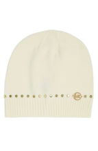 Load image into Gallery viewer, Michael Kors Disk Stud Beanie Cream
