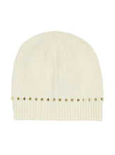 Load image into Gallery viewer, Michael Kors Disk Stud Beanie Cream
