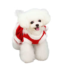 Load image into Gallery viewer, Andrea’s Deals Christmas Plush Dog Dress M
