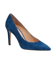 Load image into Gallery viewer, Coach Skyler Suede Pumps 9.5 B True Blue
