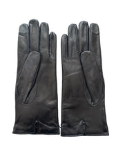 Load image into Gallery viewer, Coach Horse And Carriage Leather Tech Gloves Black
