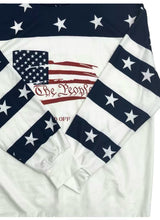 Load image into Gallery viewer, Copy of Andrea’s Deals Flag Print Drawstring Hoodie Large
