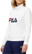 Load image into Gallery viewer, Fila Greer 1/4 Zip White Small
