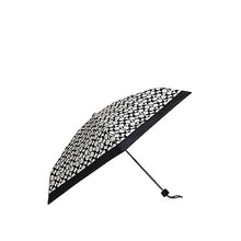 Load image into Gallery viewer, Coach Signature Mini Umbrella (COACH CP500) SILVER/CHALK MULTI
