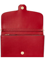 Load image into Gallery viewer, LAUREN RALPH LAUREN Leather Medium Adair Wallet Crossbody Red
