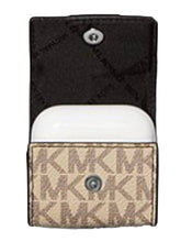 Load image into Gallery viewer, Michael Kors Logo Clip Case for Apple AirPods Pro (Hemp/Brown)
