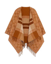 Load image into Gallery viewer, Coach Reversible Signature Cape Natural
