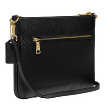 Load image into Gallery viewer, Coach Polished Pebble Polly Crossbody Black
