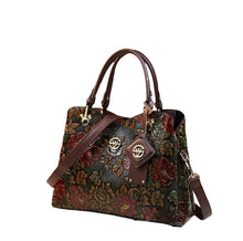 Load image into Gallery viewer, Andrea’s Deals Vintage Flower Pattern Handbag, Classic
