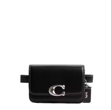 Load image into Gallery viewer, Coach Bandit Card Case Belt Bag Bk
