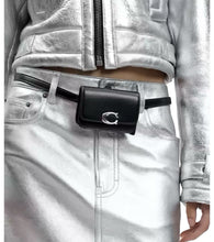 Load image into Gallery viewer, Coach Bandit Card Case Belt Bag Bk
