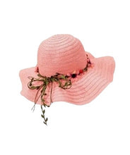 Load image into Gallery viewer, Andrea&#39;s Deals Breathable Pink Sun Hat with Ruffles Brim
