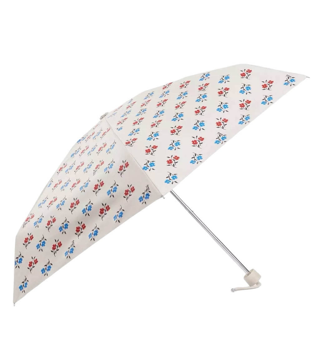 Coach Uv Protection Mini Umbrella In Floral Print