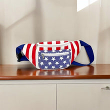 Load image into Gallery viewer, AD Fashionable Flag Pattern Waist Bag/Fanny Pack
