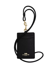 Load image into Gallery viewer, Coach ID Lanyard Gold/Black
