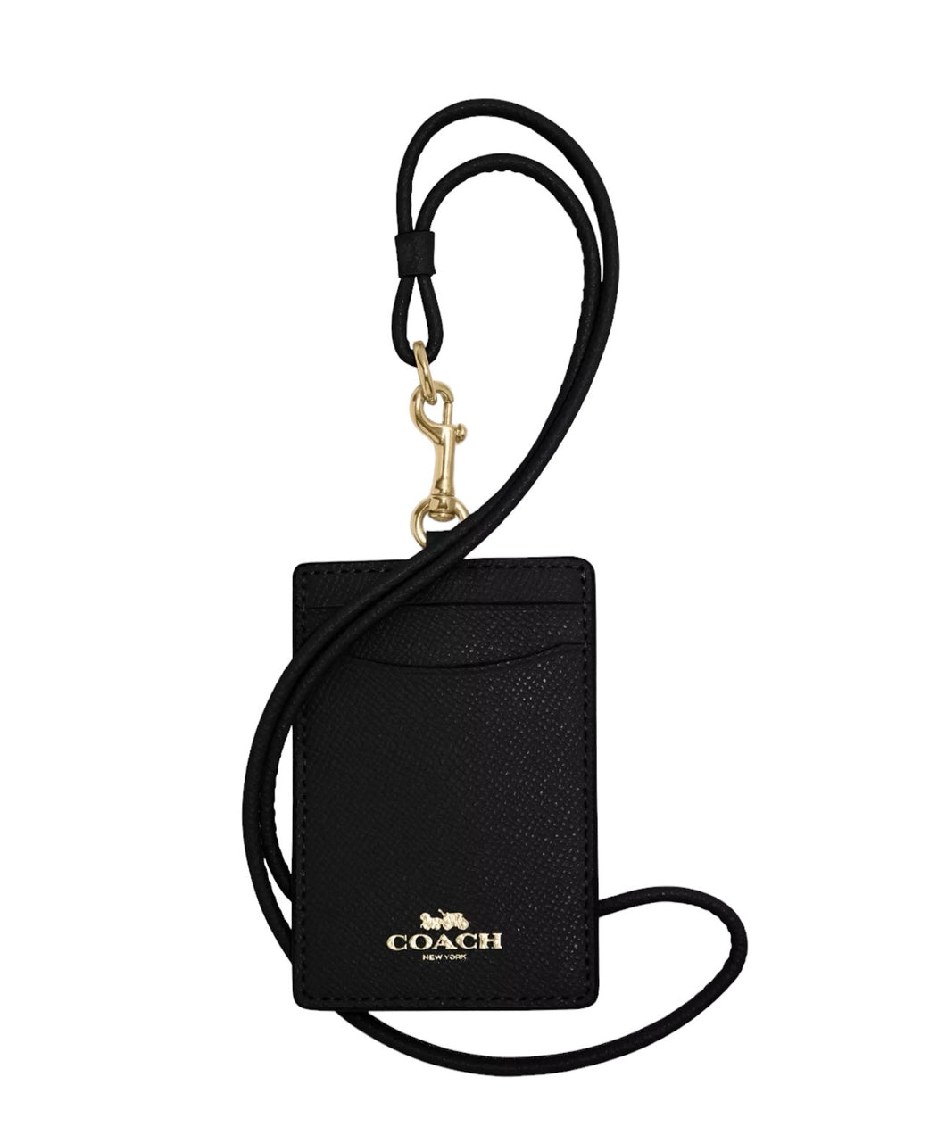 Coach ID Lanyard Gold/Black