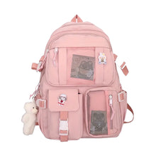 Load image into Gallery viewer, AD Girl’s School Backpack. Young Ladies College Laptop Backpacks 16” Pink
