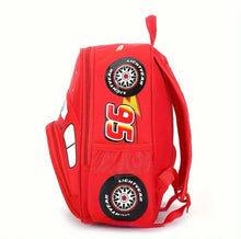 Load image into Gallery viewer, Disney Lightning McQueen 3D Backpack, Red
