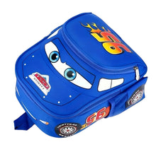 Load image into Gallery viewer, Disney Lightning McQueen 3D Backpack, Blue
