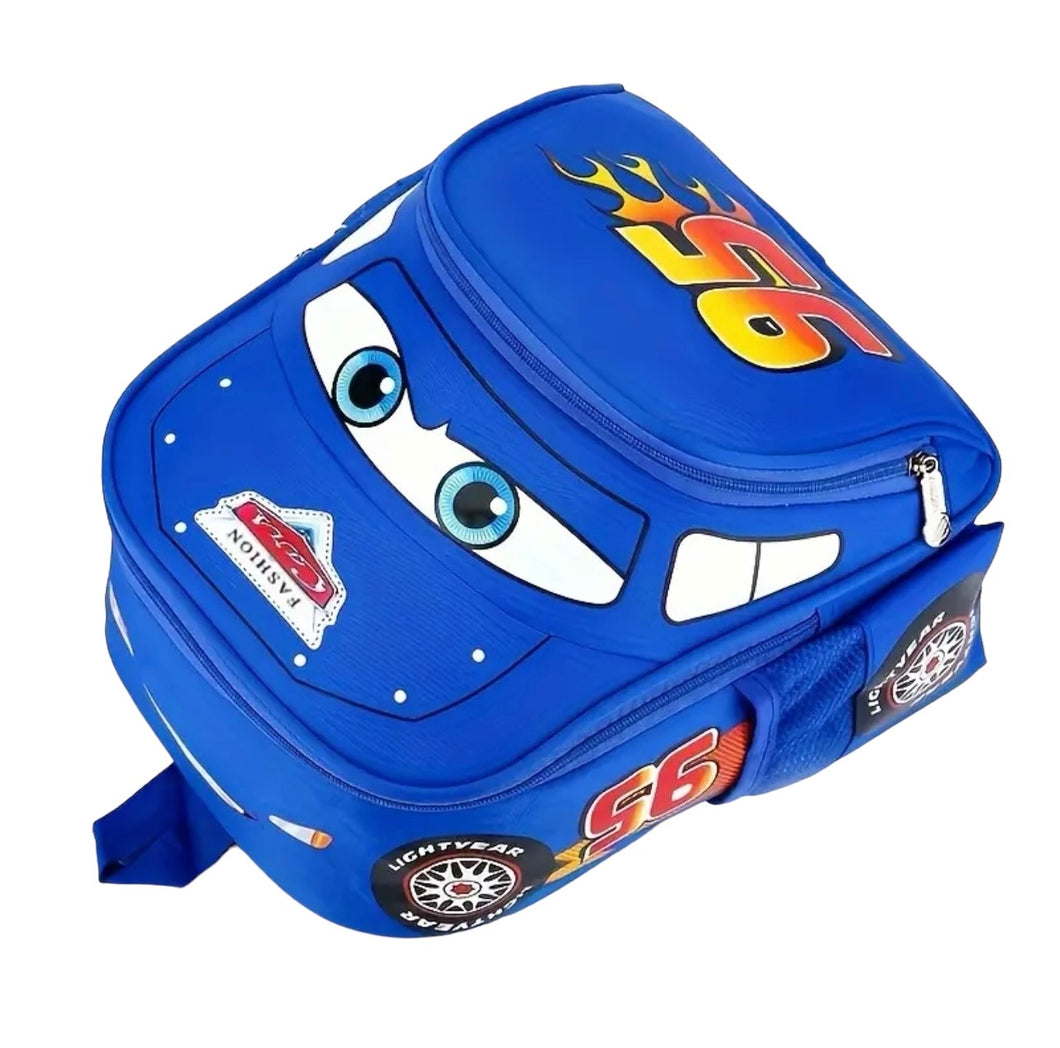 Disney Lightning McQueen 3D Backpack, Blue