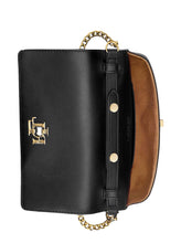 Load image into Gallery viewer, Lauren Ralph Lauren Leather Crossbody Tech Case Black
