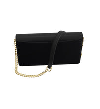 Load image into Gallery viewer, Lauren Ralph Lauren Leather Crossbody Tech Case Black
