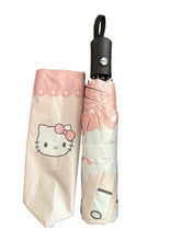 Load image into Gallery viewer, Sanrio Hello Kitty Pattern Automatic Folding Umbrella With UV Protection 4 Pink KY Cats
