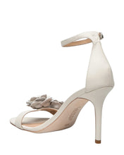 Load image into Gallery viewer, Lauren Ralph Lauren Allie Floral Leather Sandals 9B Soft White
