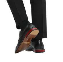 Load image into Gallery viewer, Bruno Marc Men&#39;s Classic Cap-Toe Formal Oxford Shoes 10 Black
