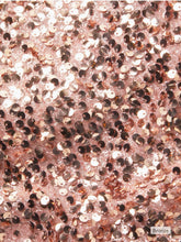 Load image into Gallery viewer, Liv Foster Sequined Short A-Line Cocktail Halter Dress in Bronze 2
