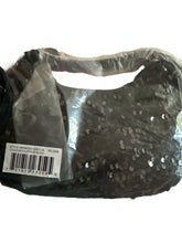 Load image into Gallery viewer, Nicole Miller Black Sequin Shoulder Bag Purse Formal Dressy Date
